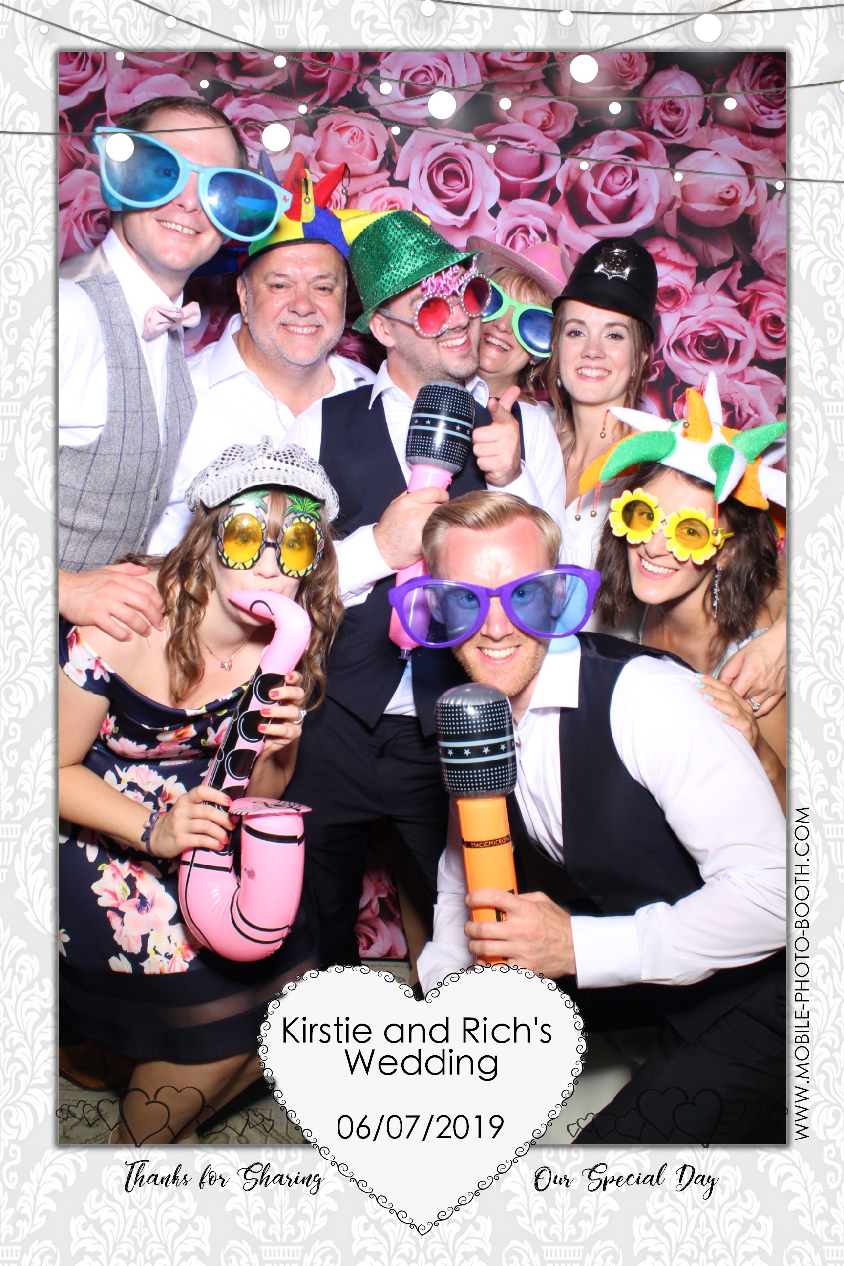 Kirstie and Richard's Wedding | View more photos from the event at images.mobile-photo-booth.com/u/MobilePhotoBoothUK/Kirstie-and-Richards-Wedding